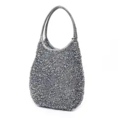 【レアカラー】アンテプリマ ハンドバッグ ワイヤー スタンダード　縦型　ブルー