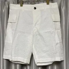 新品 hamptons ハンプトンズ シアサッカーカーゴショーツ ショートパンツのサムネイル
