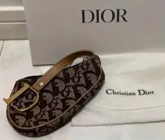 Christian Dior サドル コインケース トロッター