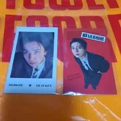 LILLeague NEOMATIC チェキ風トレカ＆CD特典トレカ 中村竜大
