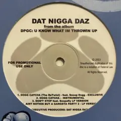 カラープロモ盤★Dat Nigga Daz Dogg Catcha レコード