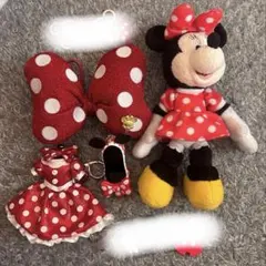みに様専用　ディズニー ミニー ぬいぐるみキーホルダー
