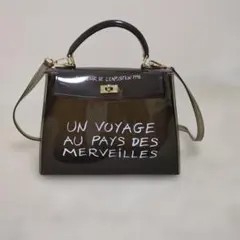 【春夏のトレンド】2way クリアバッグ ビニール ハンドバッグ