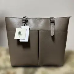 グレージュ トートバッグ