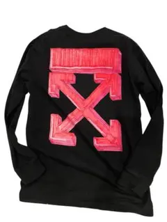 off-whiteオフホワイト ロンt XXL ブラック