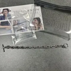 即決‼️トレンド‼️新品‼️abaskdesign アンカーチェーン ブレスレットのサムネイル