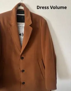 ☆ Dress Volume ドレスボリューム チェスターコートほつれ加工のサムネイル
