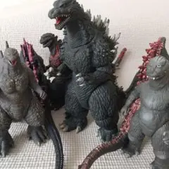 ゴジラ７体〈新旧対決/ピンク/巨大異形〉逆襲・-1.0・ミレ・アメ・SOS・シン