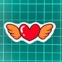 【新品】防水ステッカー　らぶ！ラブ！LOVE！　出品番号：D-26