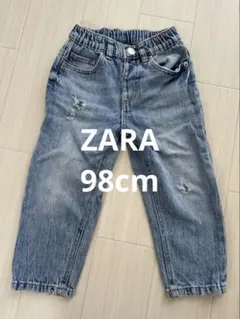 ZARA キッズ　ダメージデニム　98cmのサムネイル
