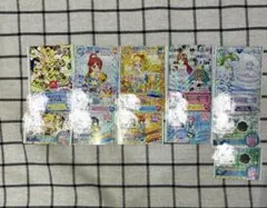 プリパラゲームカード 5枚セット トモチケ6枚付き