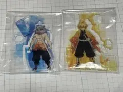 鬼滅の刃 アクリルペンスタンド 嘴平伊之助 我妻善逸 セット　m