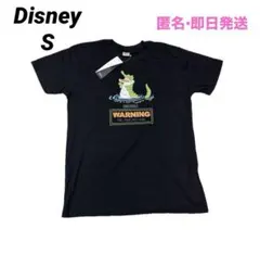 新品未使用　Disney ピーターパン　チクタクワニ　半袖Tシャツ　S　黒　即日