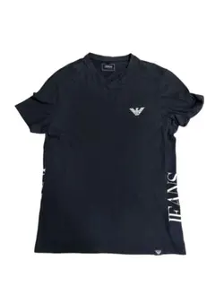 ARMANI JEANS Vネック Tシャツ ブラック Mサイズのサムネイル
