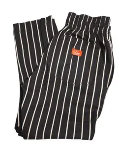 クックマン　ストライプ デニム Mサイズ