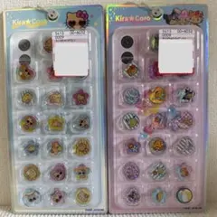 正規品　キラ☆コロ　日焼けキティ＆日焼けサンリオキャラクターズ　おはじきシール