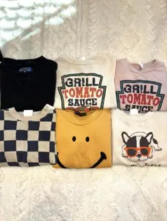 80サイズ・1歳・男の子・トレーナー6点セット