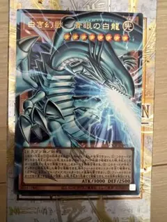 青眼の白龍とドラゴン　写真のカード含むその他40枚