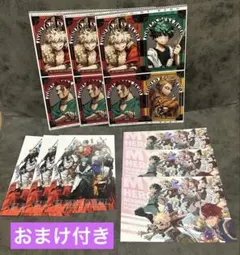 最強ジャンプ1月号 ヒロアカ　ポストカード＆ステッカー　各3枚セット