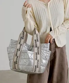 チャオパニックティピー ジャガードテープキルティングスクエアトートBAG