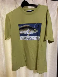 CIAOPANICTYPY レトロ魚Tシャツ イエロー M