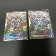 GCG GD05 LR『ウイングガンダムゼロ(EW版)』2枚セット - メルカリ