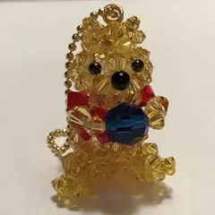 東京ディズニーランド くまのプーさん ビーズキーホルダー