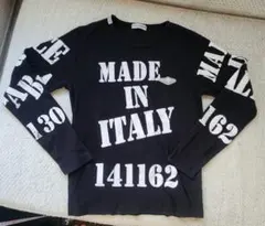 Dolce & Gabbana ドルガバ　ブラック ロングTシャツ