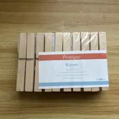 Pratique 木製クリップ 20個入り