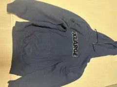 XLARGE ネイビーロゴパーカー