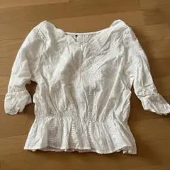 LOWRYSFARM ローリーズファーム　ブラウス　シャツ　トップス　シアー