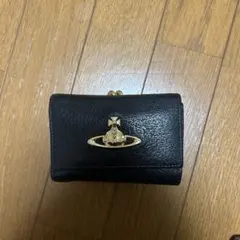 Vivienne Westwood ブラック三つ折り財布