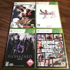 XBOX360ソフト 4本セット