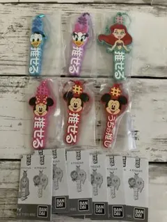 ディズニー　#ハッシュタグつける　ミッキー　ミニー　ドナルド　デイジー　セット