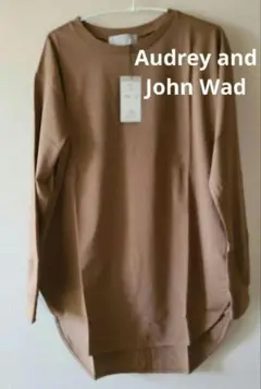新品 Audrey and John Wad ロングプルオーバー　ロングTシャツ