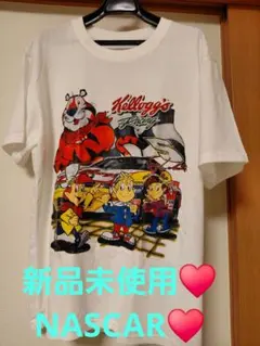 新品　送料無料　ケロッグ　 NASCAR Tシャツ 　ナスカー
