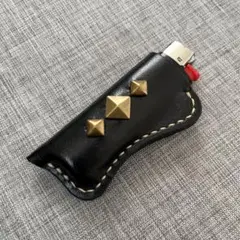 ハンドメイド　ライターケース　BICスリムライターJ23対応