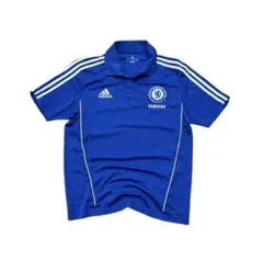 激レア　00s Chelsea FC adidas ポロシャツ 青