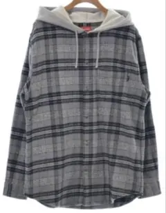 Supreme チェック柄 フード付きパーカーサイズM Supreme チェック柄フーディー XL パーカー チェックシャツ｜Yahoo