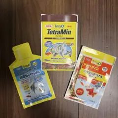 Tetra テトラ 魚のエサ 水質調整剤 3点セットのサムネイル