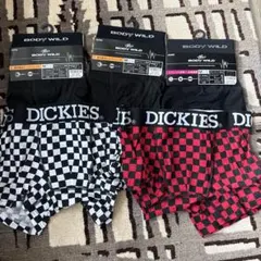 BODY WILD ボクサーパンツM3枚Dickiesチェック柄M 2枚セット