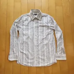 R.NEWBOLD ストライプ柄 長袖シャツ L