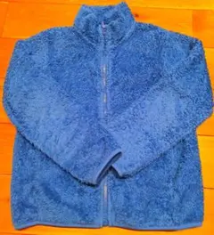 UNIQLO フリースジャケット サイズ140 青