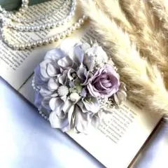 割引中！ダリアコサージュ♪9高級造花ダリア　入園式入学式卒園式卒業式に