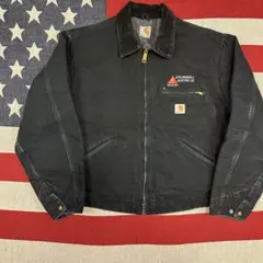 USA製 BLK ブラック カーハート デトロイトジャケット J97 ショート丈