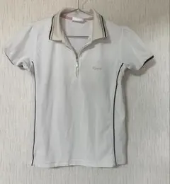 Kaepa Lサイズ ホワイトポロシャツ