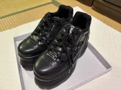 ヨースケ YOSUKE 厚底スニーカー ブラックのサムネイル