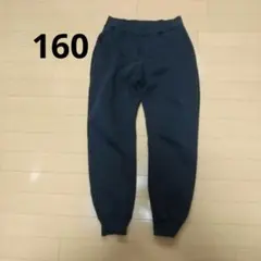 UNIQLO ボアスウェットパンツ 160 黒色