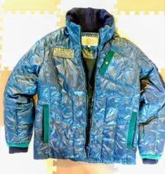 AVIREX USAF ダウンジャケット 青