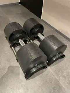 NÜO FLEXBELL 32 可変式ダンベル セット販売】NÜO FLEXBELL 32kg 可変式ダンベル 2個セット① - メルカリ